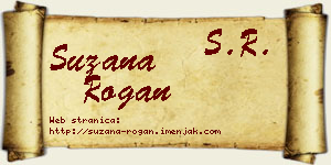Suzana Rogan vizit kartica